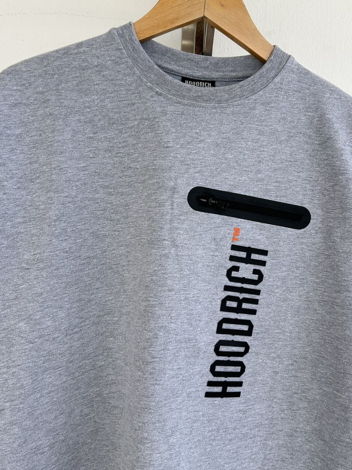 Hoodrich Hoodrich FNTS Gray Tee Spellout Size US M / EU 48-50 / 2 - 3 Thumbnail