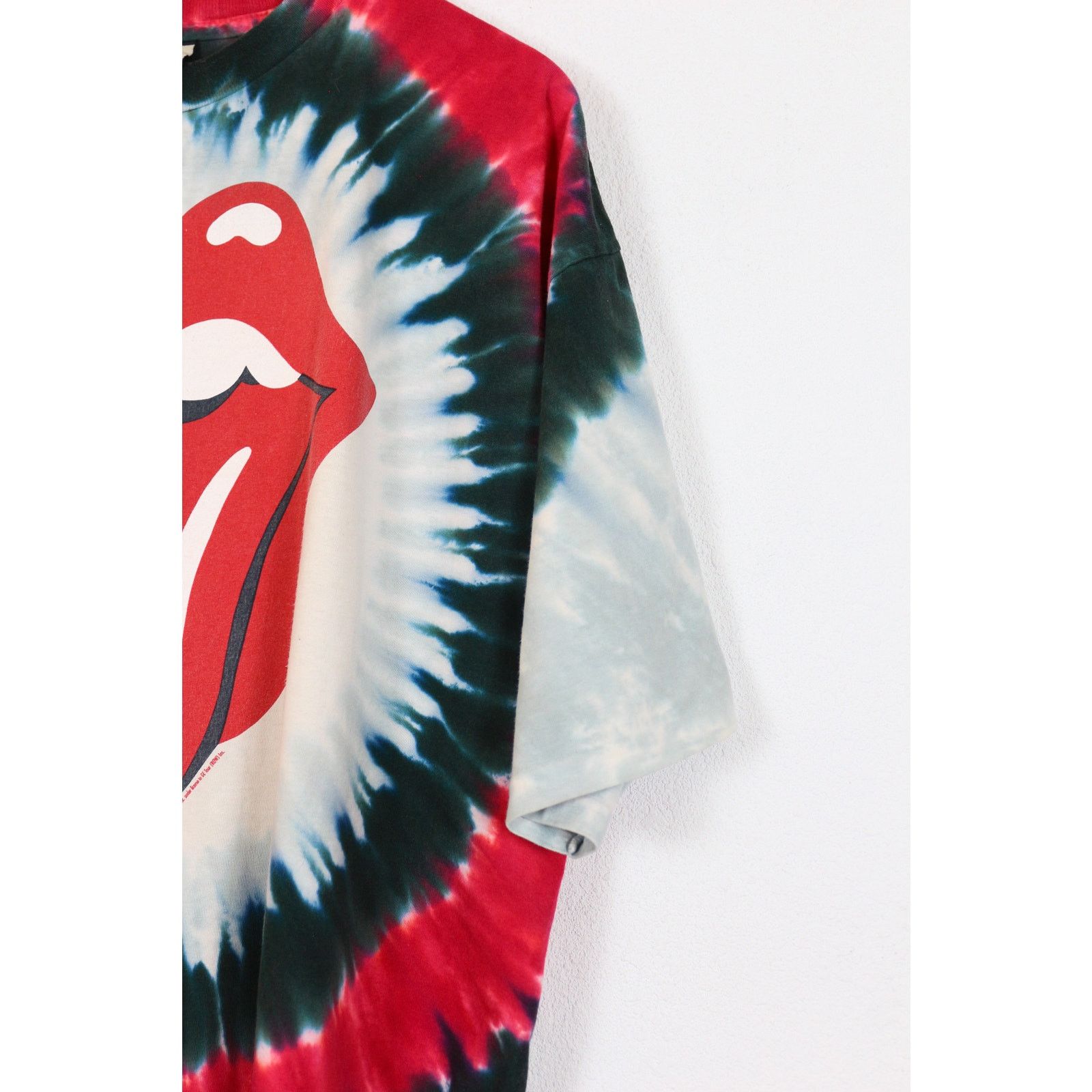 The Rolling Stones Vintage The Rolling Stones Lips Tie Dye T-shirt Tee Y2K 90s Size US XL / EU 56 / 4 - 2 Thumbnail
