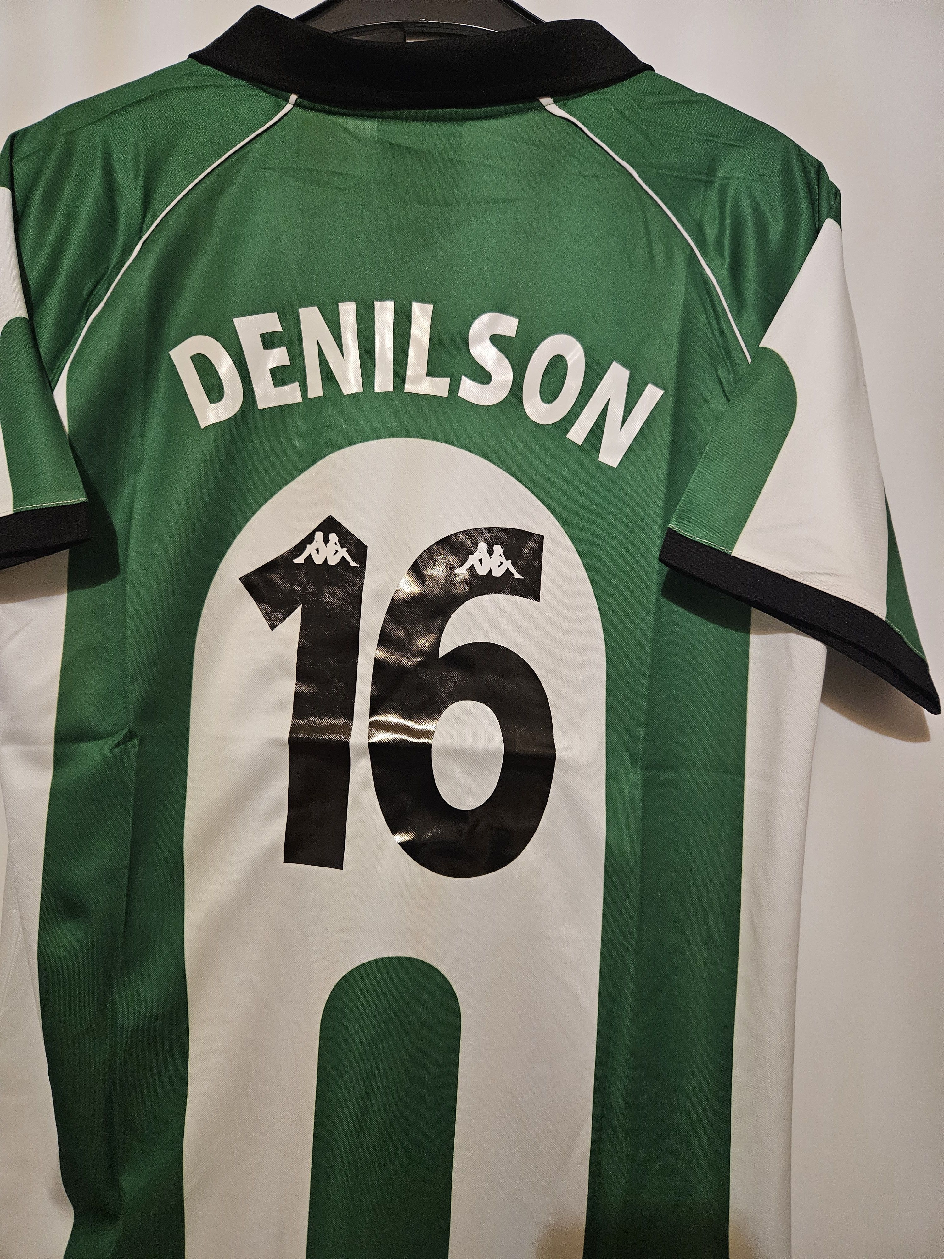 Other 1998-1999 betis sevilla denilson 16 soccer camiseta jersey Size US L / EU 52-54 / 3 - 2 Thumbnail