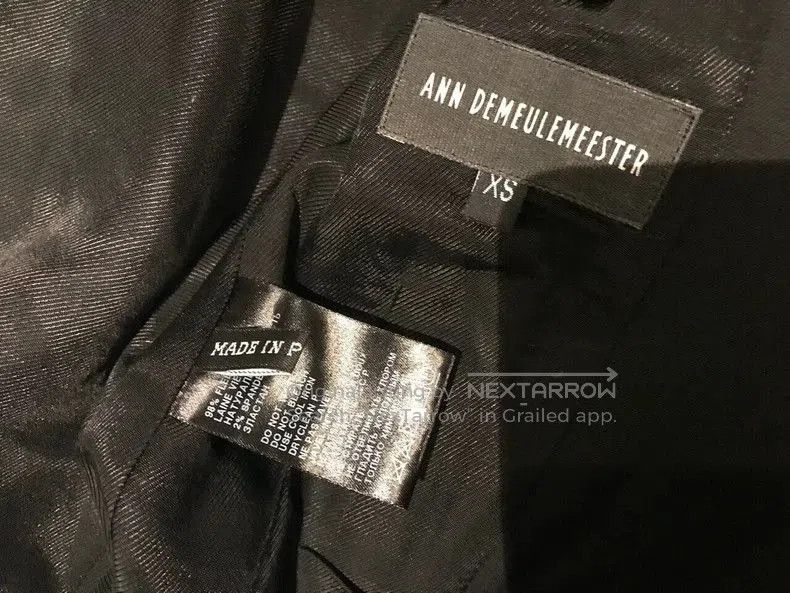 Ann Demeulemeester Ann Demeulemeester Runway Blazer XS. Size US XS / EU 42 / 0 - 3 Thumbnail