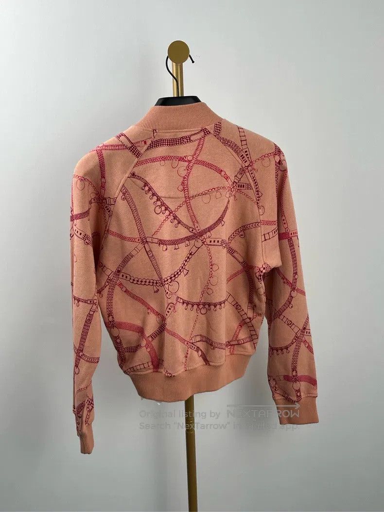 Hermes Hermes Pink Full Print Jacket Size XXS / US 00 / IT 34 - 2 Thumbnail