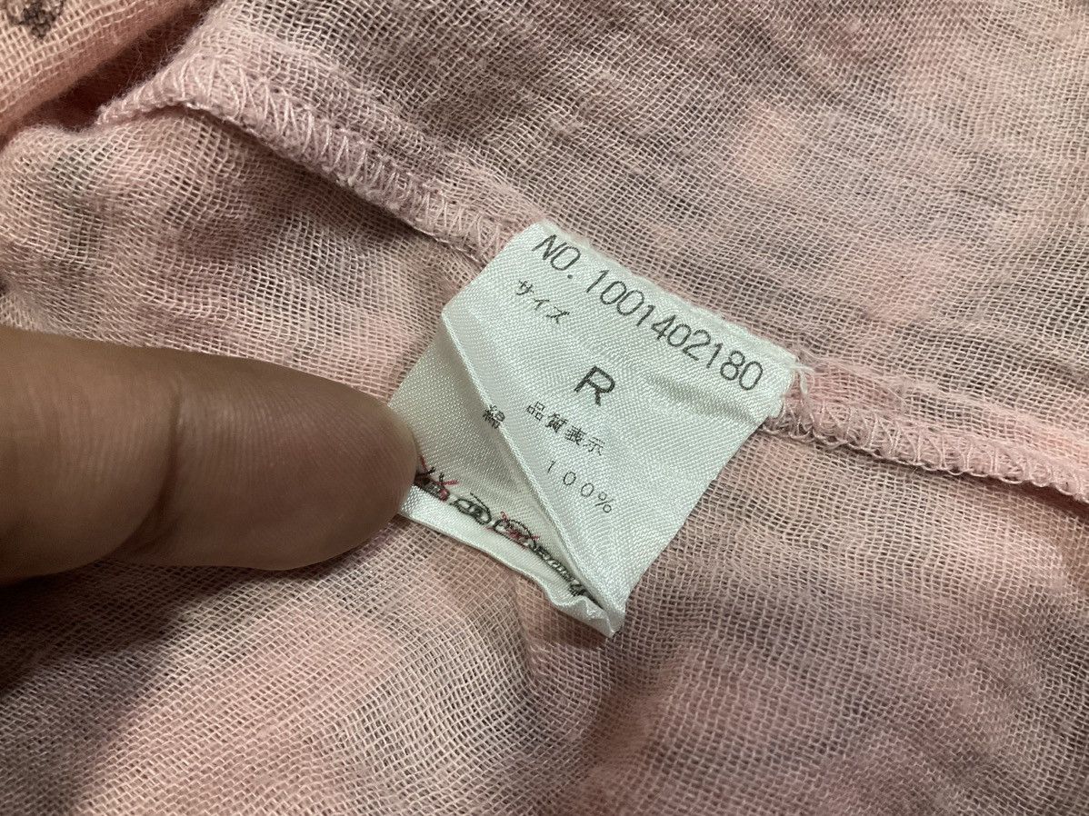 Hysteric Glamour × If Six Was Nine × Japanese Brand 🔥Sick Y2K Glad News Floral Skulls Shirt Size US M / EU 48-50 / 2 - 5 Thumbnail