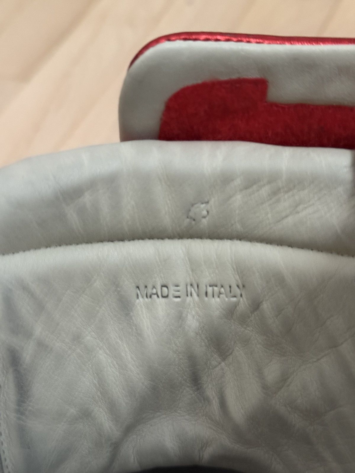 Maison Margiela Maison Margiela Future High Top Sneakers Red Metallic 10 43 Size US 10 / EU 43 - 9 Thumbnail