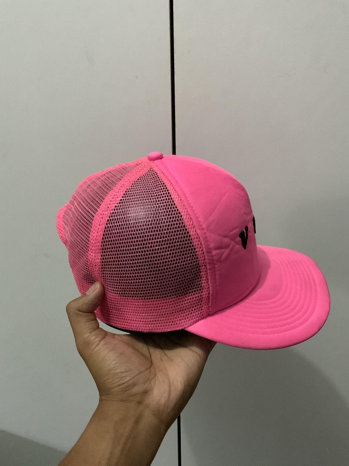 Vintage V Unit Pinky Trucker Hat Size ONE SIZE - 5 Thumbnail