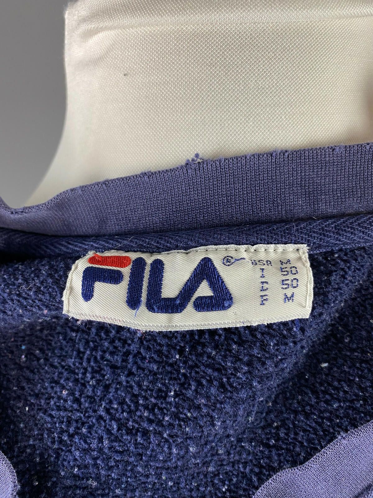 Fila Men Vintage FILA Blue Sweater Sweatshirt Size M Made in USA Size US M / EU 48-50 / 2 - 11 Thumbnail