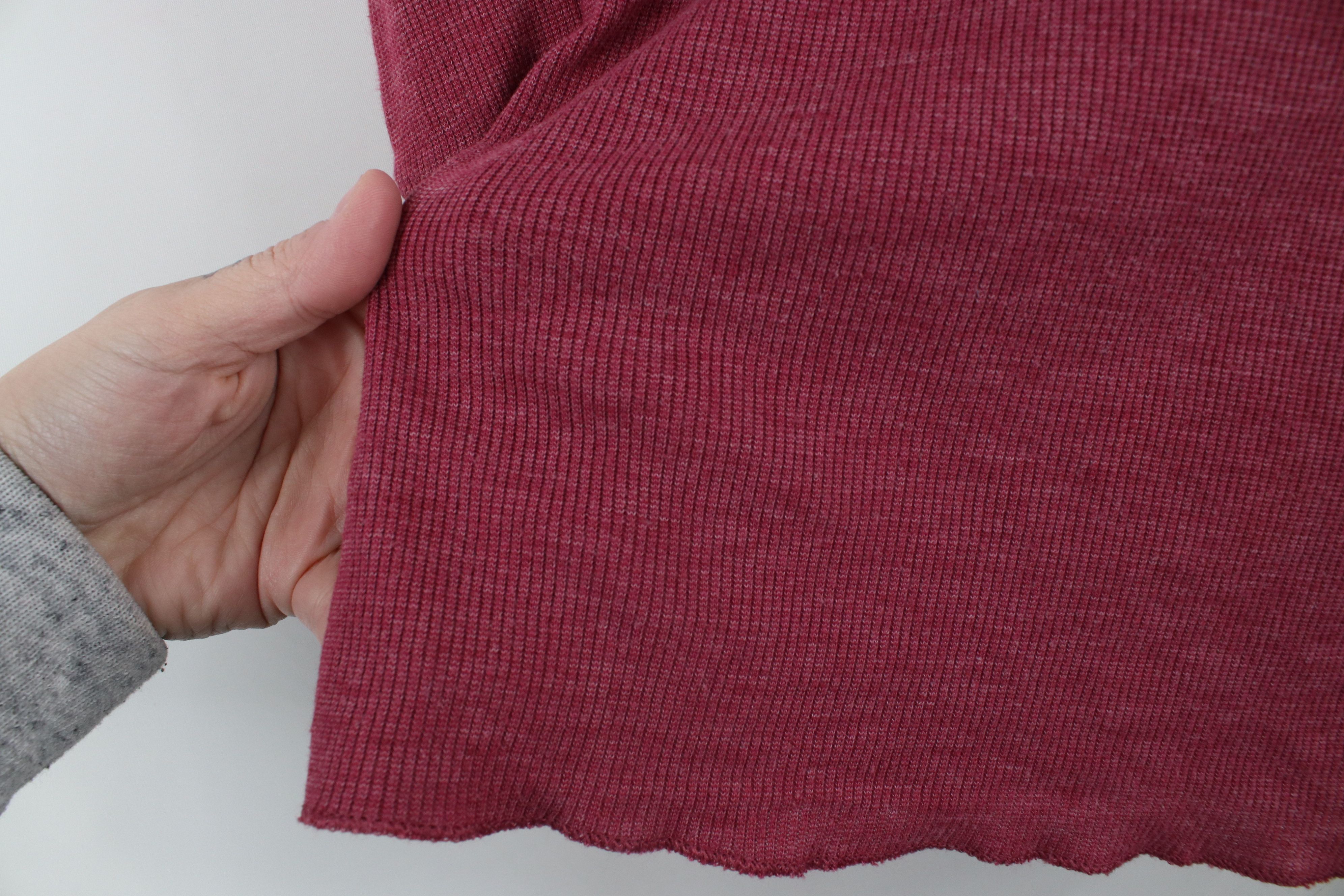 Abercrombie & Fitch × Vintage Vintage 90s Y2K Abercrombie & Fitch Knit Henley T-Shirt Red Size M / US 6-8 / IT 42-44 - 6 Thumbnail