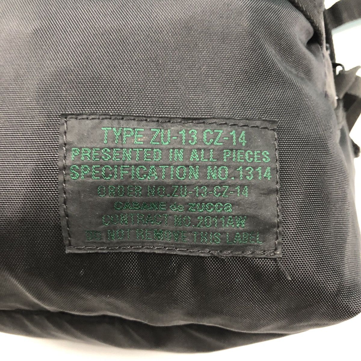 CABANE de ZUCCa CABANE DE ZUCCA TYPE ZU-13 CZ-14 TACTICAL BACKPACK Size ONE SIZE - 7 Thumbnail