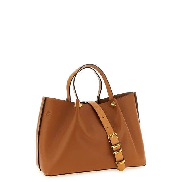 Valentino VALENTINO GARAVANI Shopping medium Brown Tote Bag New & Auth Size ONE SIZE - 2 Thumbnail