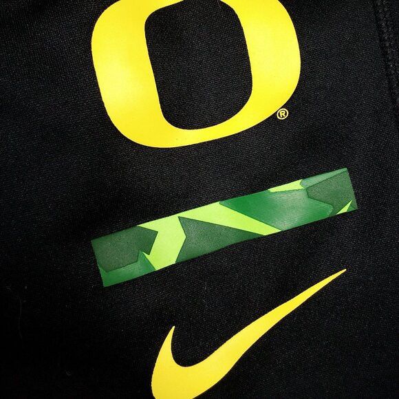 NCAA × Nike × Vintage Vintage Y2K Nike Dri-Fit Oregon Ducks Service Sweatpants Size US 30 / EU 46 - 4 Thumbnail