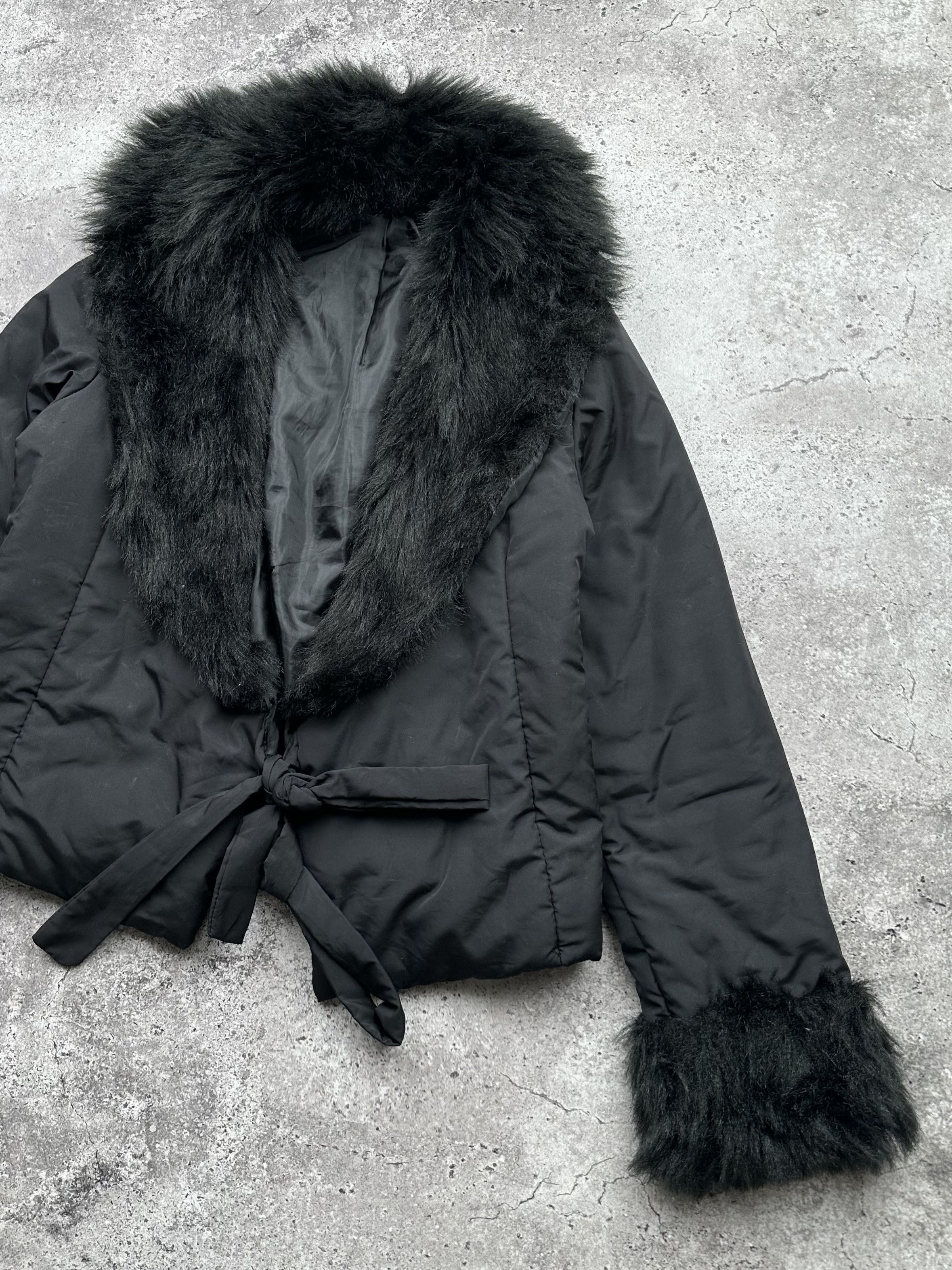 Japanese Brand Vintage Jacket With Faux Fur C287(V58) Size M / US 6-8 / IT 42-44 - 3 Thumbnail