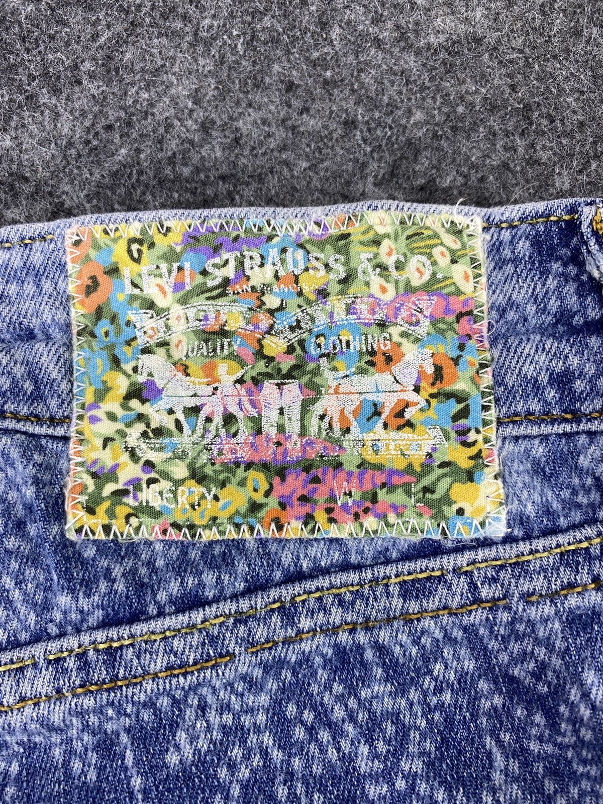Jean Liberty X Levis Paislee High Rise Ankle Skinny Jeans - J1005 Size 27" / US 4 / IT 40 - 13 Thumbnail