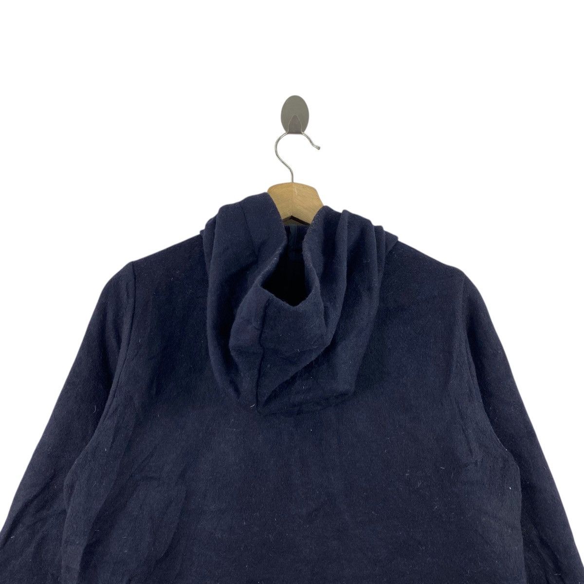 Japanese Brand MIZUIRO IND Japanese Brand Hooded Wool Long Duffle Coat Size US M / EU 48-50 / 2 - 4 Thumbnail