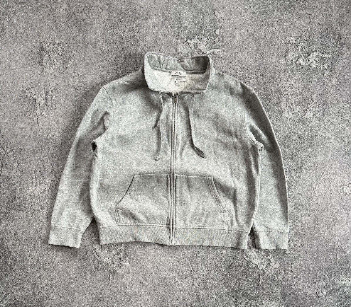 Cos × Designer COS M relaxed zip sweatshirt long sleeve jumper pullover Size M / US 6-8 / IT 42-44 - 4 Thumbnail
