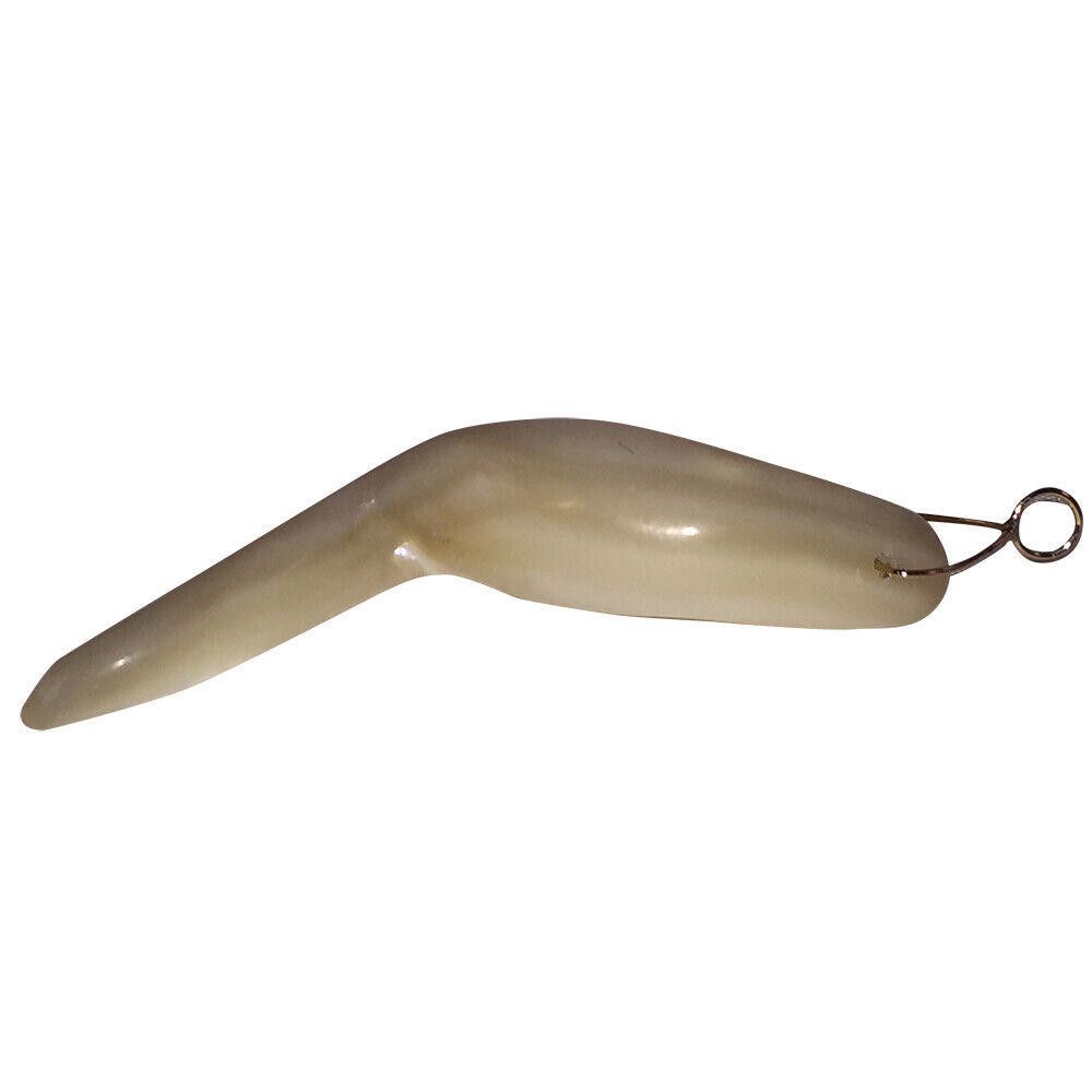 Designer Victorian 14KT Gold Mother Pearl Shell Italian Horn Pendant Size ONE SIZE - 2 Thumbnail