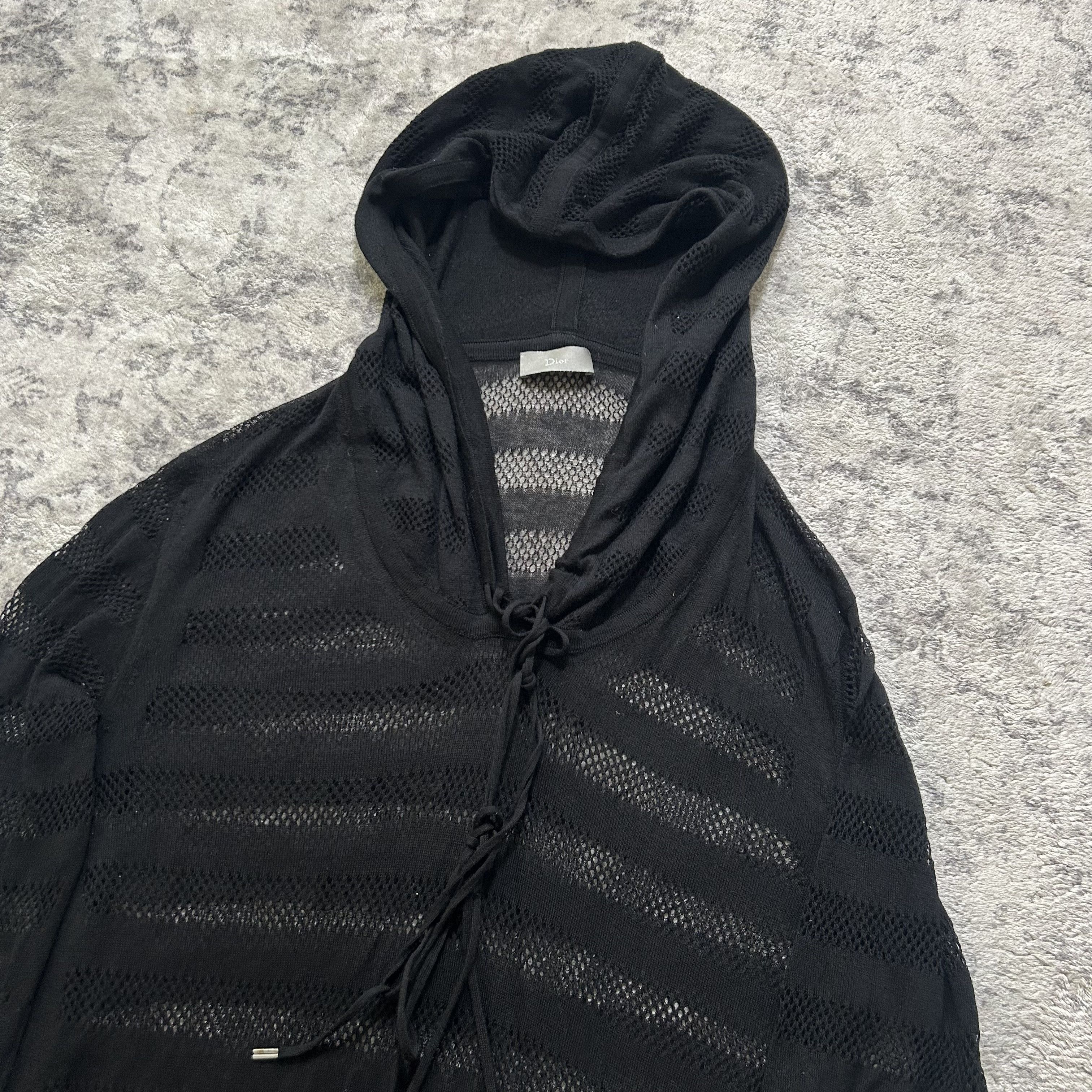 Dior Dior Homme Mesh Hoodie Size US S / EU 44-46 / 1 - 2 Thumbnail
