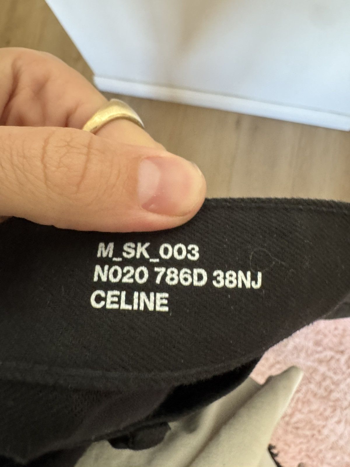 Celine SK003 Denim 31 Size US 31 - 3 Thumbnail
