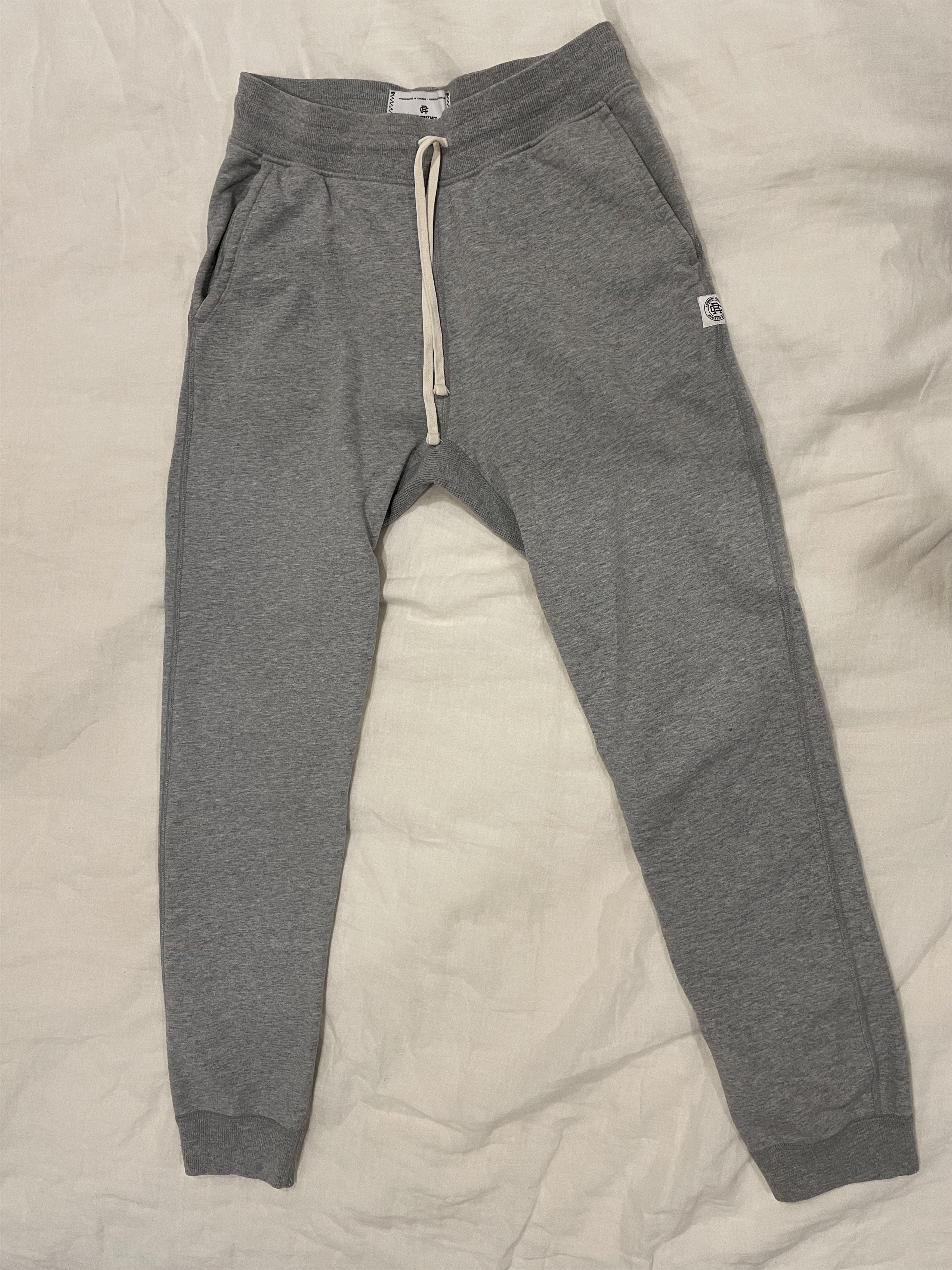 Reigning Champ REIGNING CHAMP Slim Fit Jogger Sweatpants Heather Grey Small Size US 29 - 1 Thumbnail