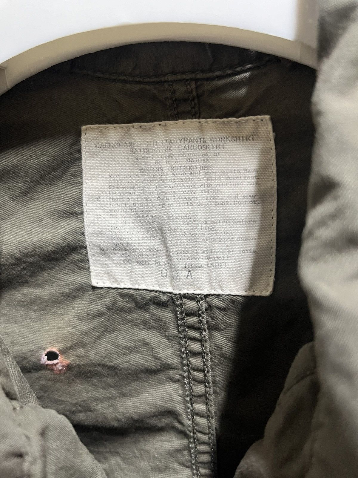GOA Goa military bondage punk parka jacket Size ONE SIZE - 8 Thumbnail