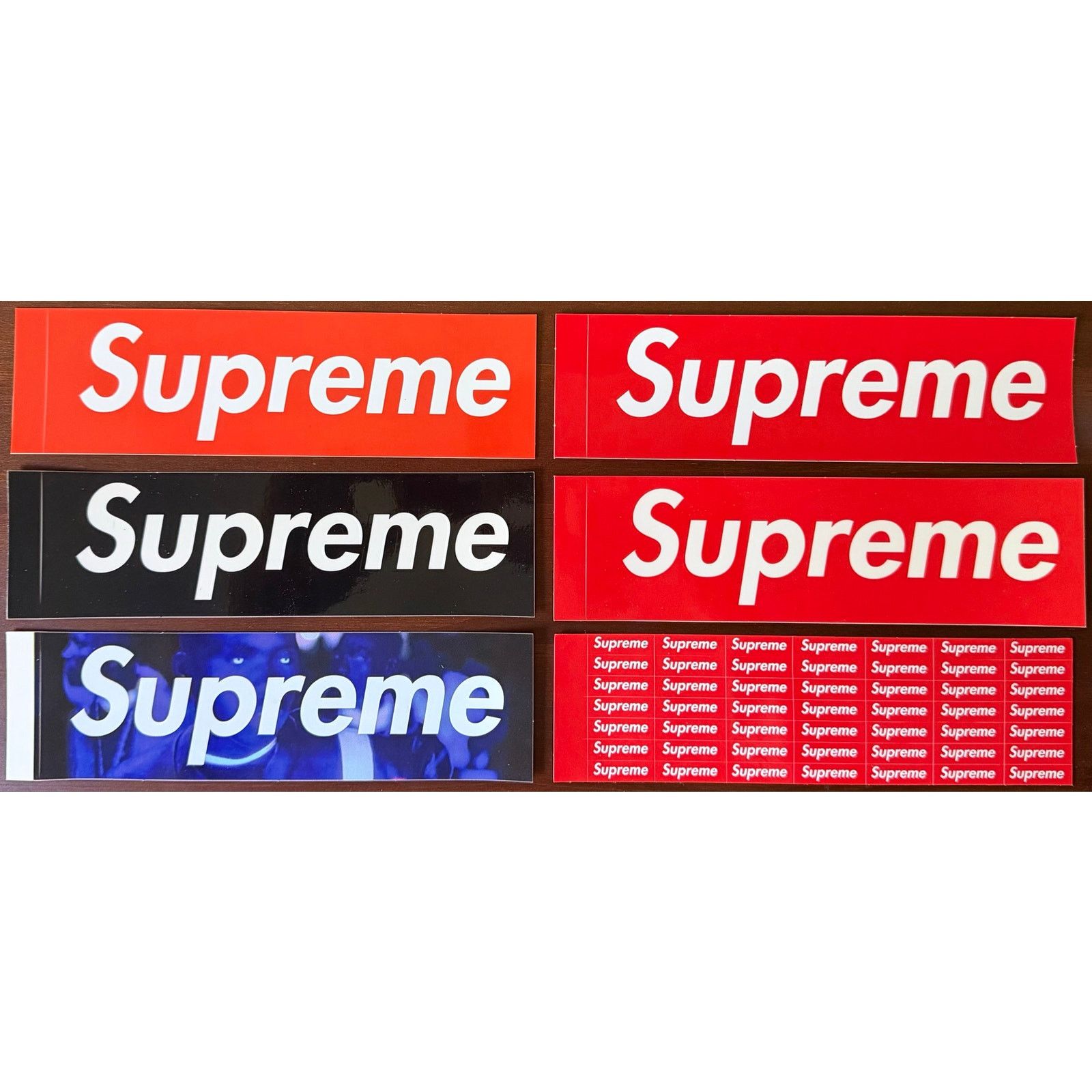 スケートボード Supreme Milan 'Grazie' Box Logo Sticker Sticker