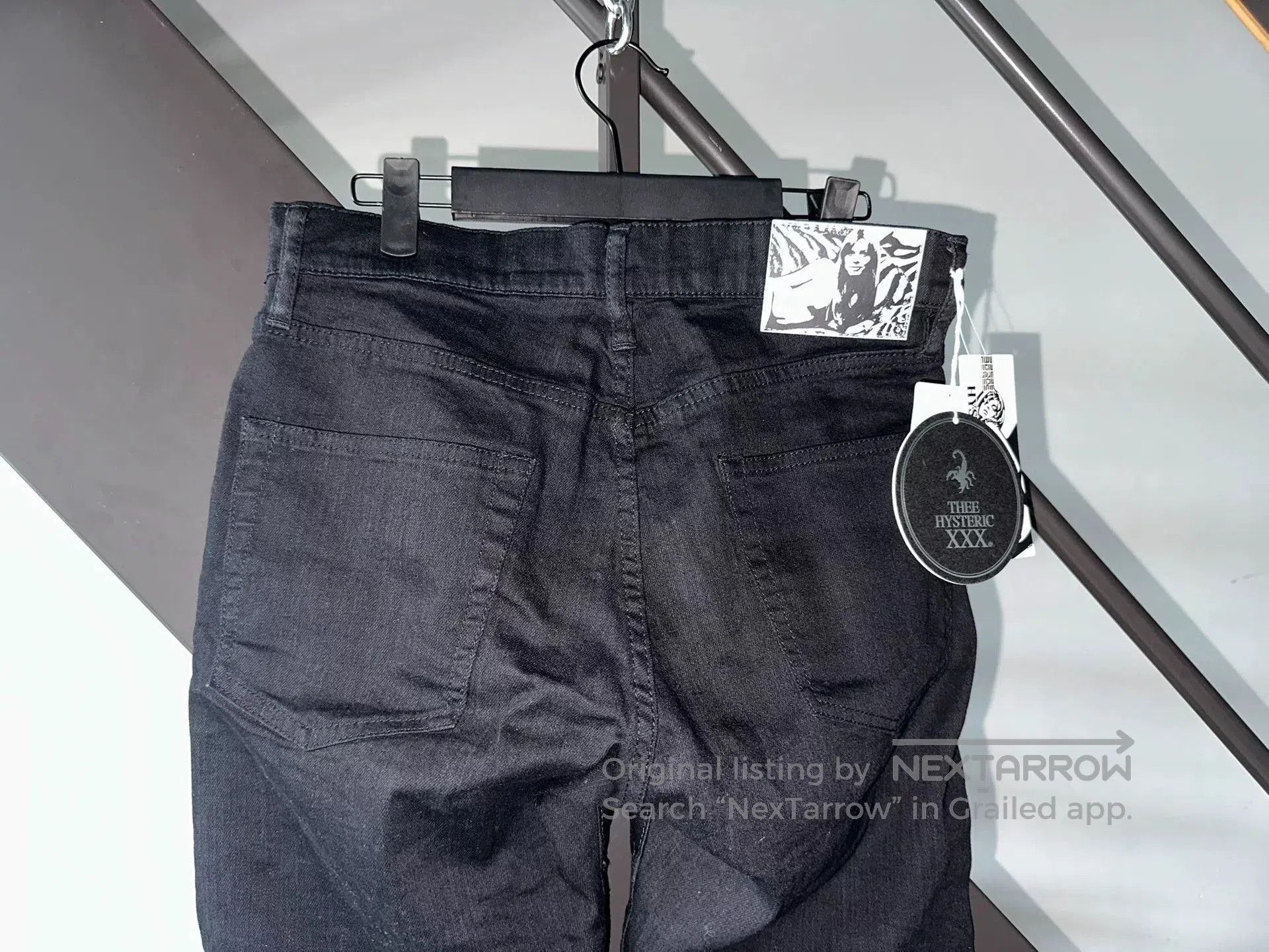 Hysteric Glamour Hysteric Glamour Black Jeans for Men. Size US 30 / EU 46 - 4 Thumbnail