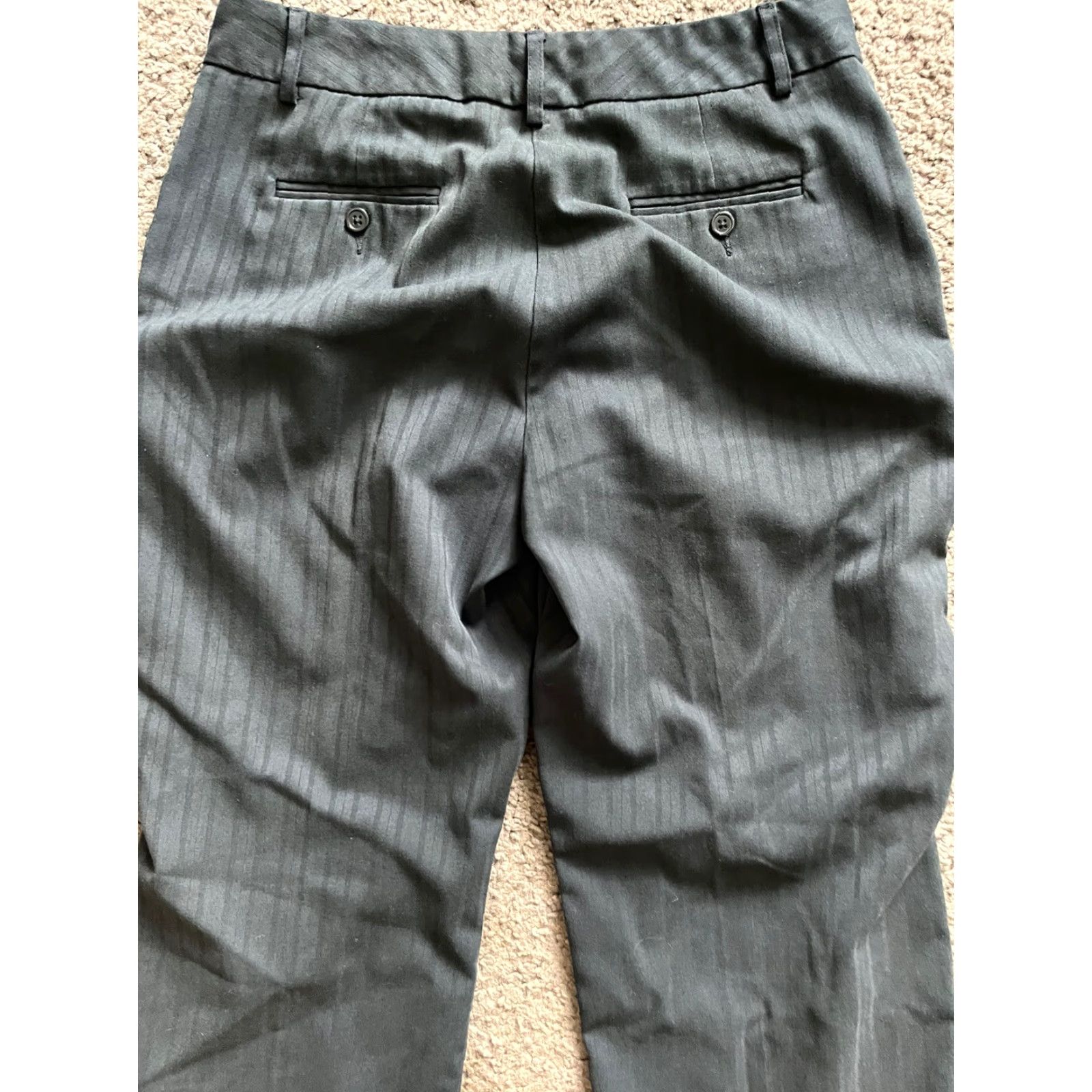 Van Heusen Van Heusen Women's Pants Size 12 Regular Black Stretch Casual Front Pockets Size 34" / US 12 / IT 48 - 4 Thumbnail
