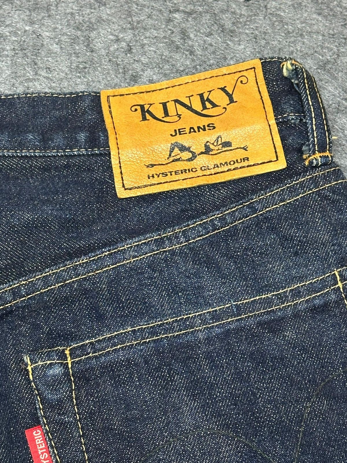 Hysteric Glamour vintage hysteric glamour dark wash selvedge denim jeans. Size US 30 / EU 46 - 15 Thumbnail