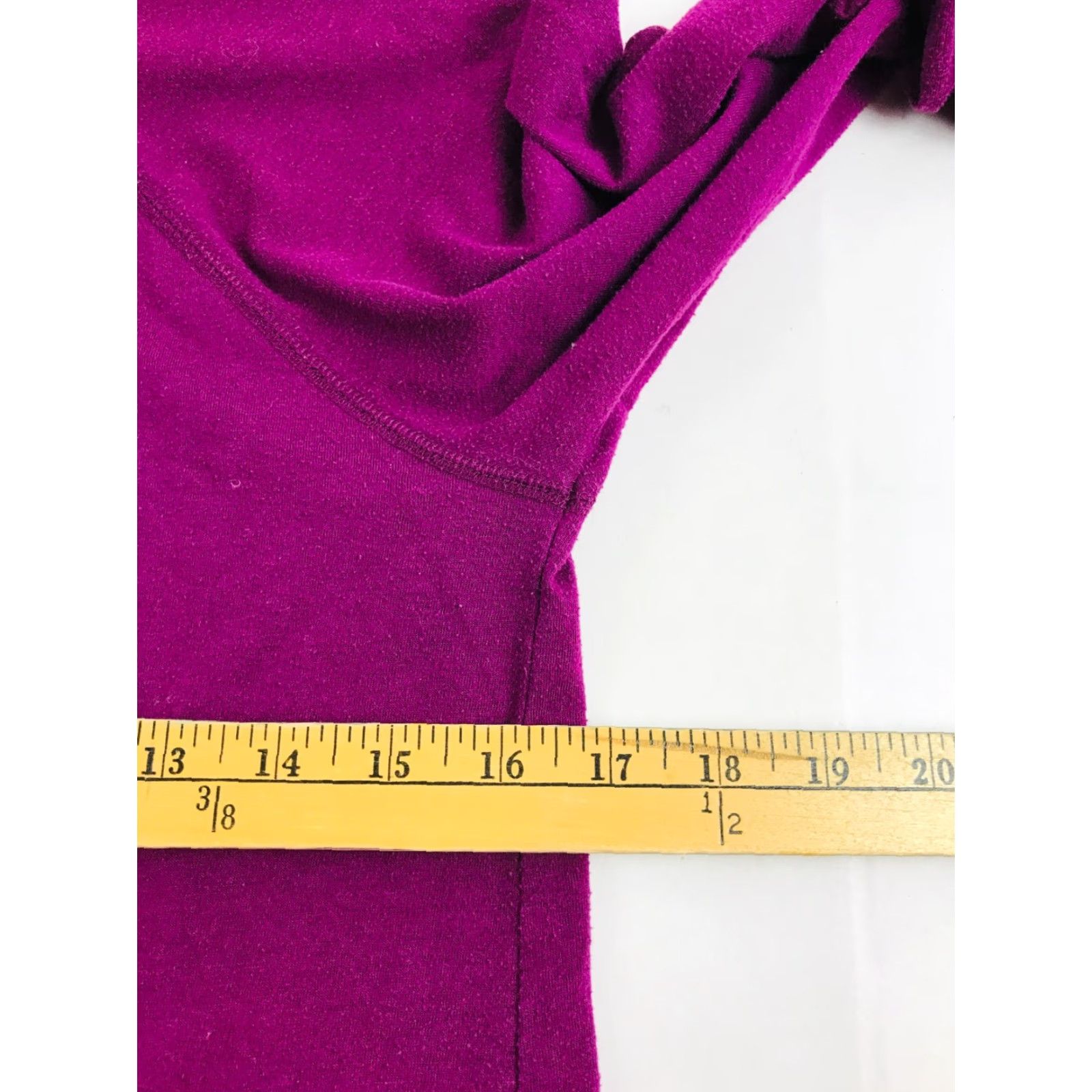 Vintage Sonoma Shirt Women's Size Small Solid Purple V-neck Long Sleeve *life+style* Size S / US 4 / IT 40 - 4 Thumbnail