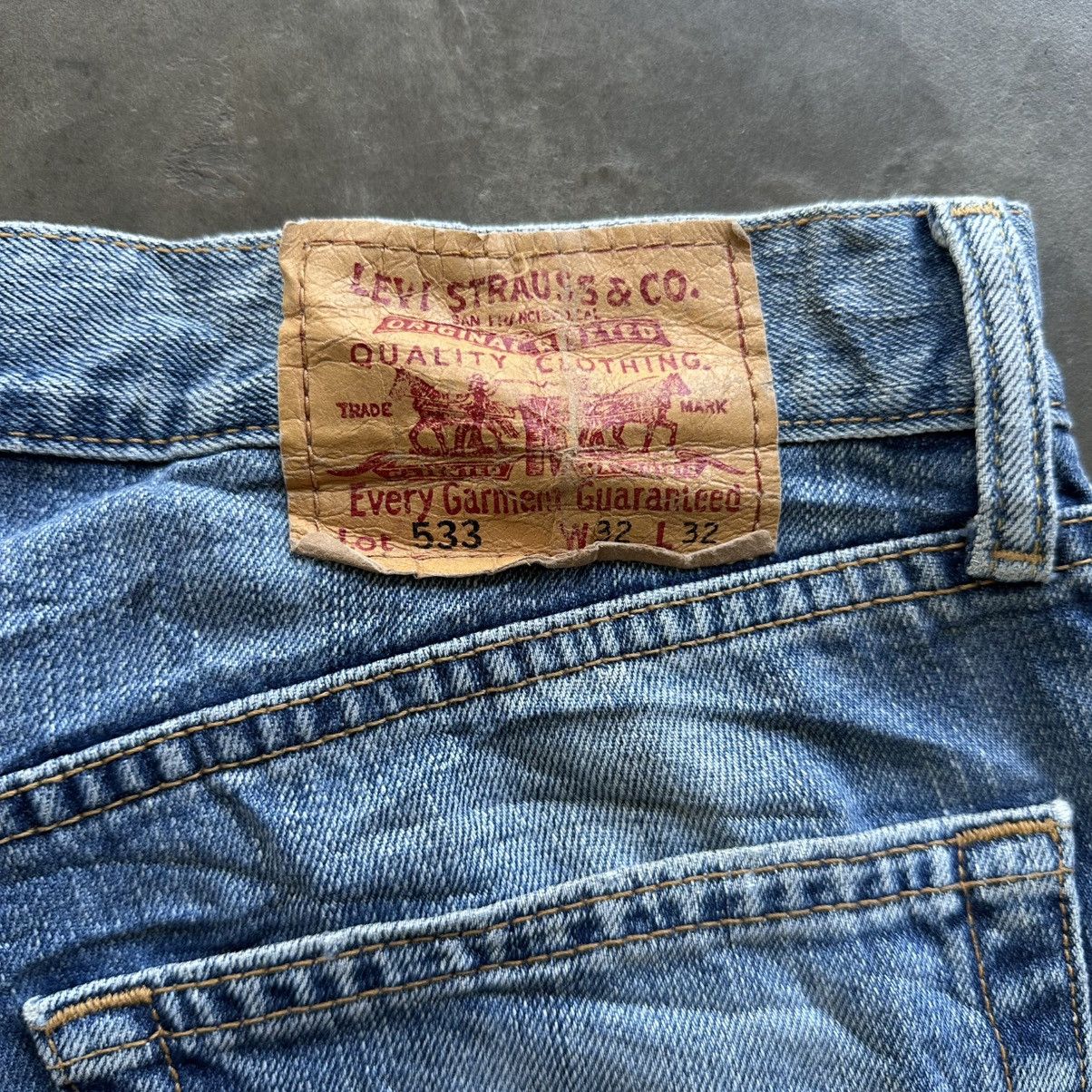 Levi's Vintage Levi’s 533 Faded Distress Denim Jean Pant W31 Size US 31 - 12 Thumbnail