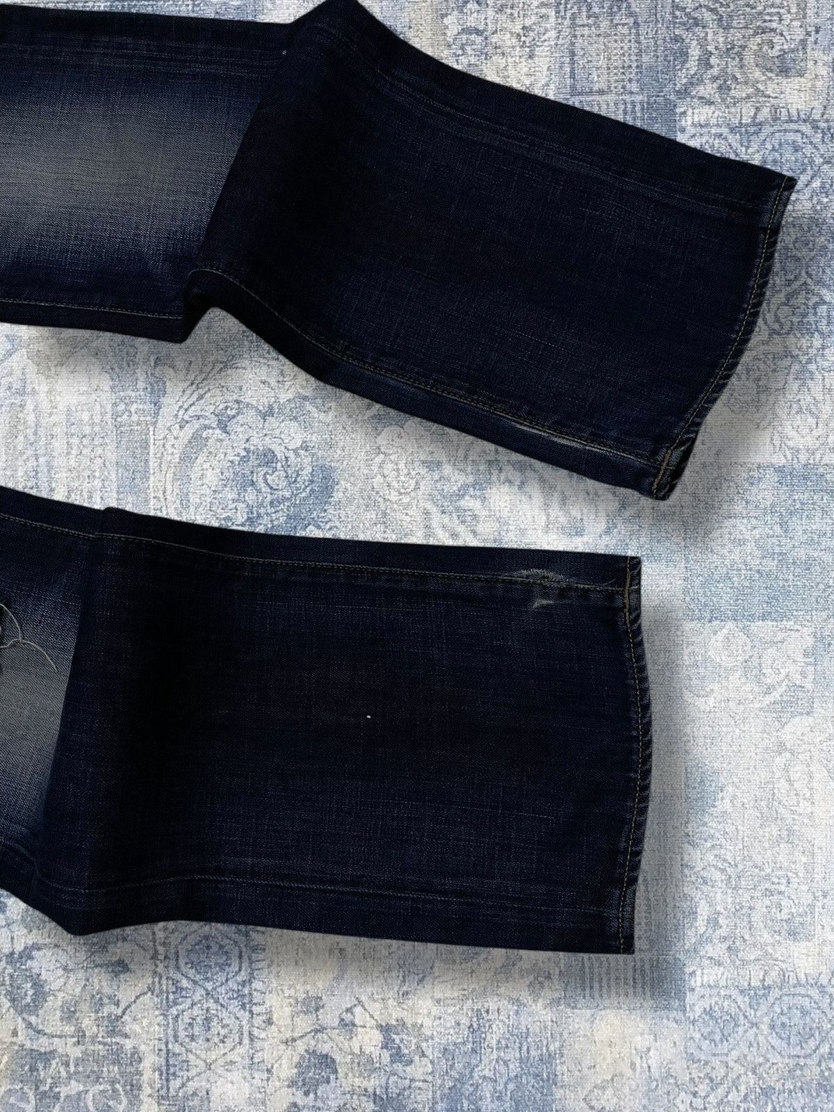 Japanese Brand Vintage Designer Og Blood & Glitter Distressed Clean Denim Size US 29 - 5 Thumbnail