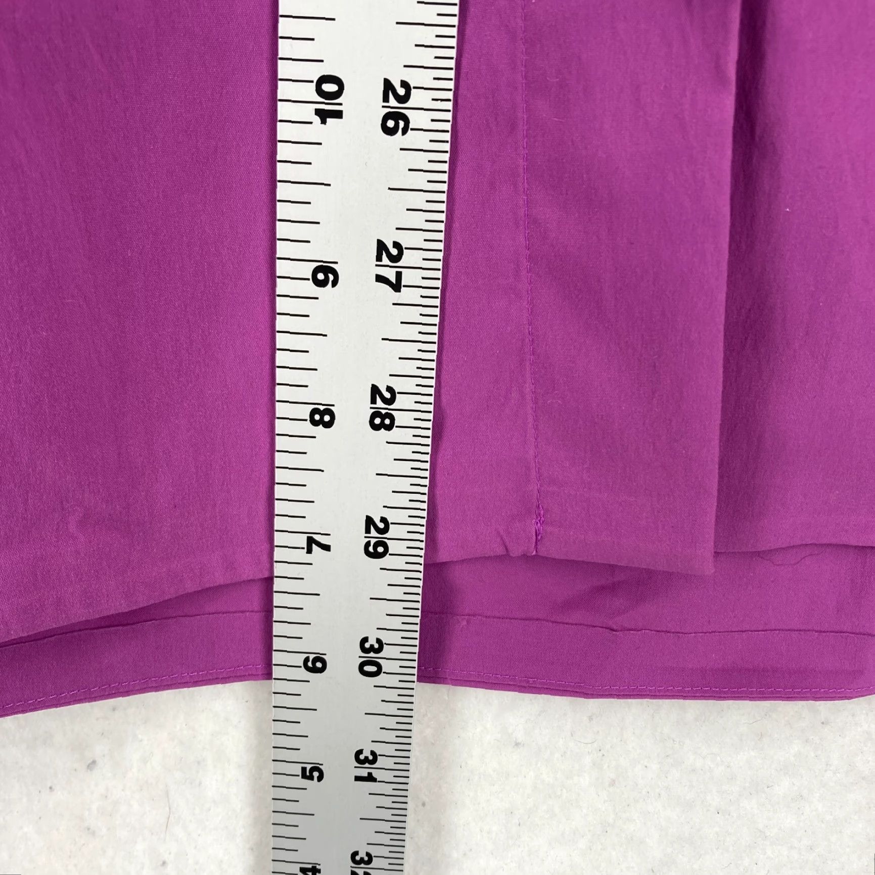 Athleta Athleta Button-Up Top Women's Medium Purple Oversized Preppy Casual Workwear Shirt Size M / US 6-8 / IT 42-44 - 7 Thumbnail