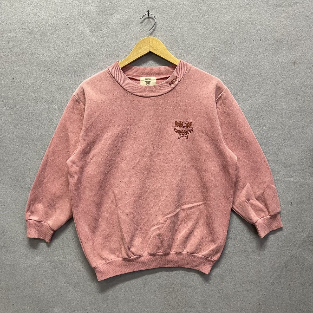 MCM Vintage MCM Pink Sweatshirt – 80s/90s – Made in Japan Size US M / EU 48-50 / 2 - 1 Thumbnail