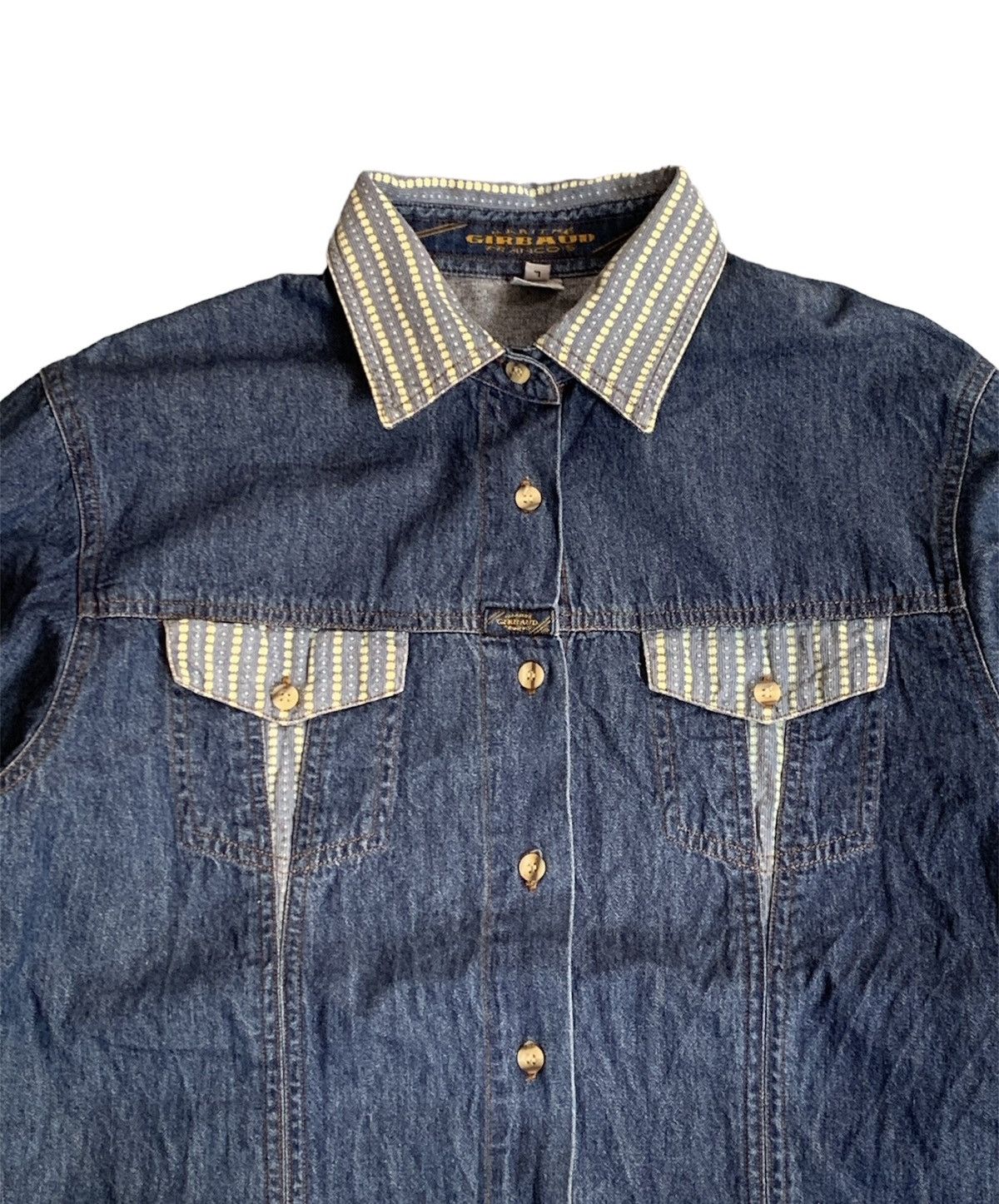 Marithe + Francois Girbaud Vintage marithe francois girbaud denim shirt Size US M / EU 48-50 / 2 - 2 Thumbnail