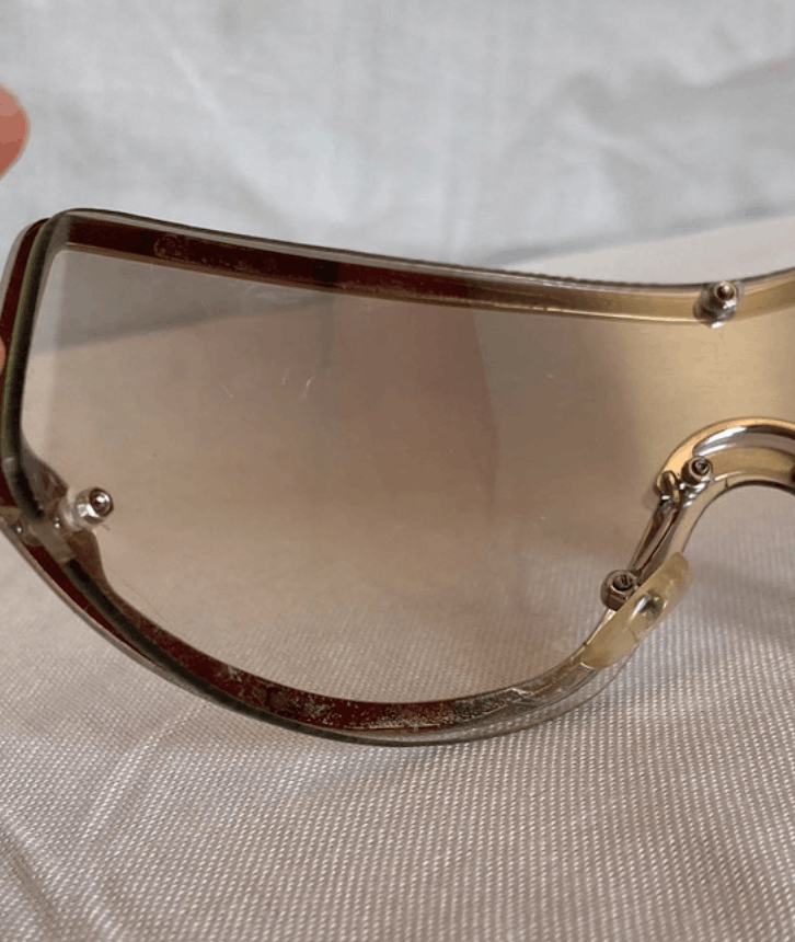 Gucci Gucci Sunglasses Mask Logo Shield GG Sport Vintage Size ONE SIZE - 5 Thumbnail