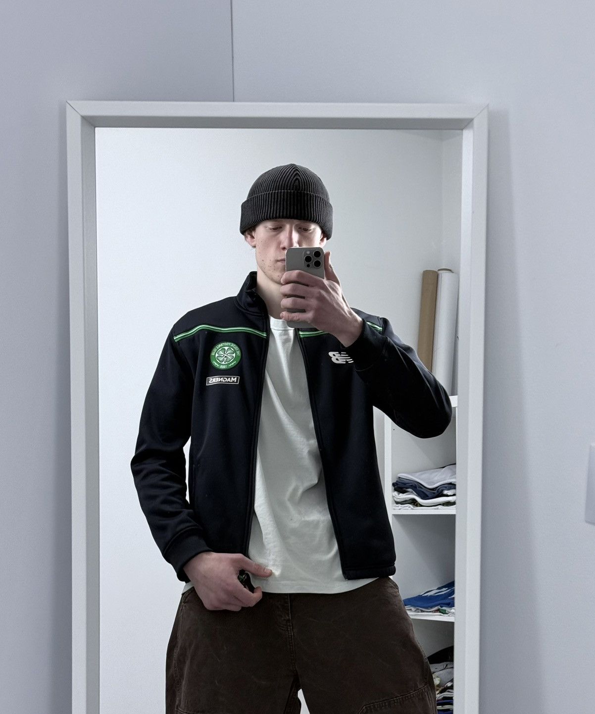 Other Vintage New Balance Celtic streetwear soccer zip jacket Size US M / EU 48-50 / 2 - 1 Thumbnail
