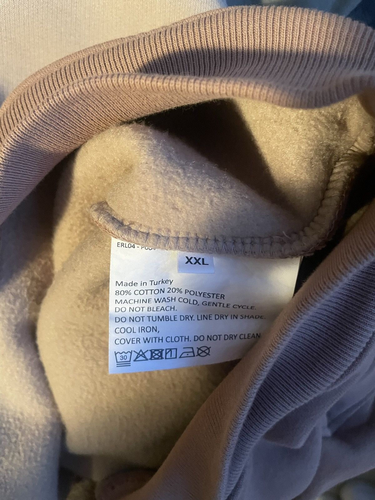 ERL ERL SWIRL HOODIE BROWN Size US XXL / EU 58 / 5 - 4 Thumbnail