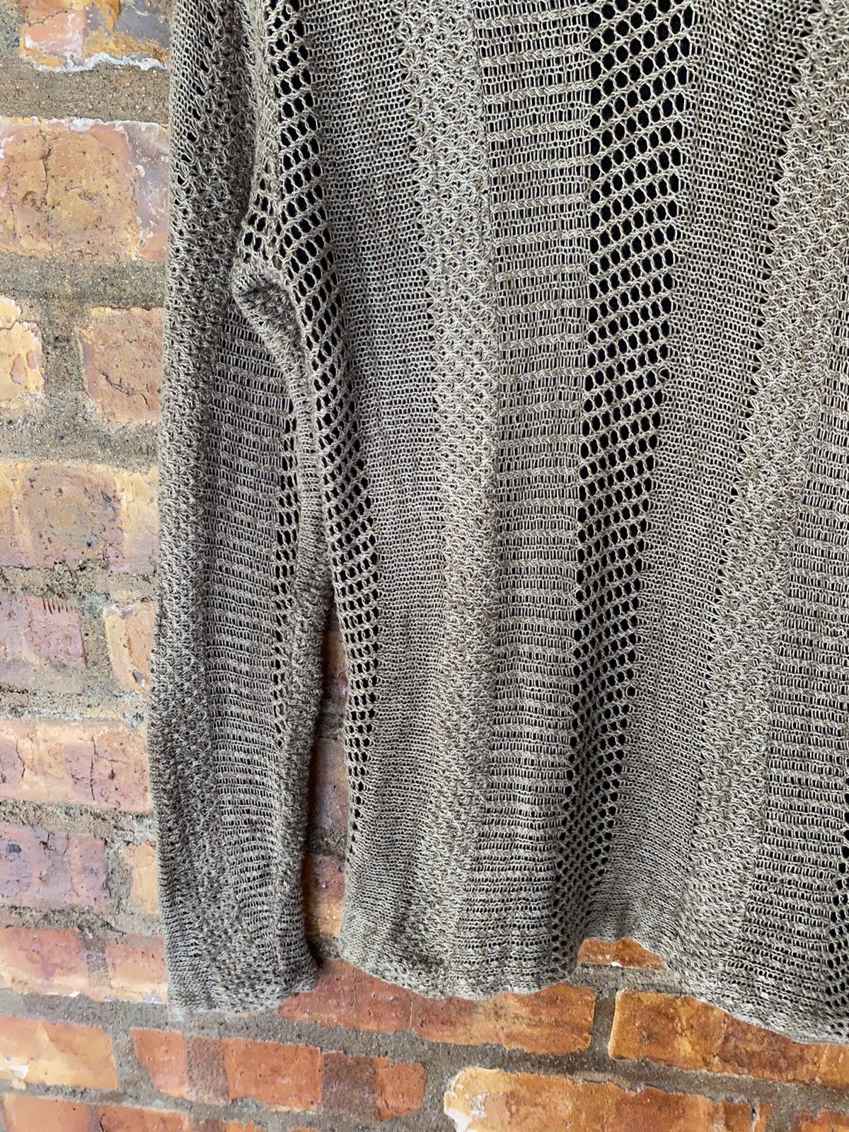 General Research × Japanese Brand × Slick SLICK Japan Mesh spider Web Knit Size US S / EU 44-46 / 1 - 7 Thumbnail
