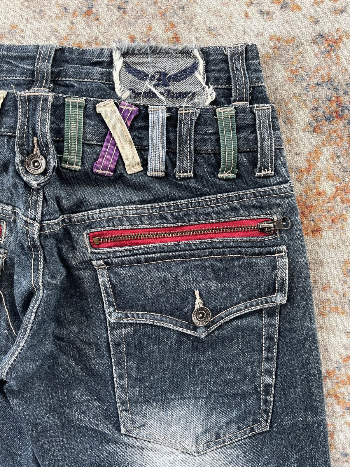 Hysteric Glamour ANTFUI DOUBLE WAIST DENIM Size US 28 / EU 44 - 5 Thumbnail