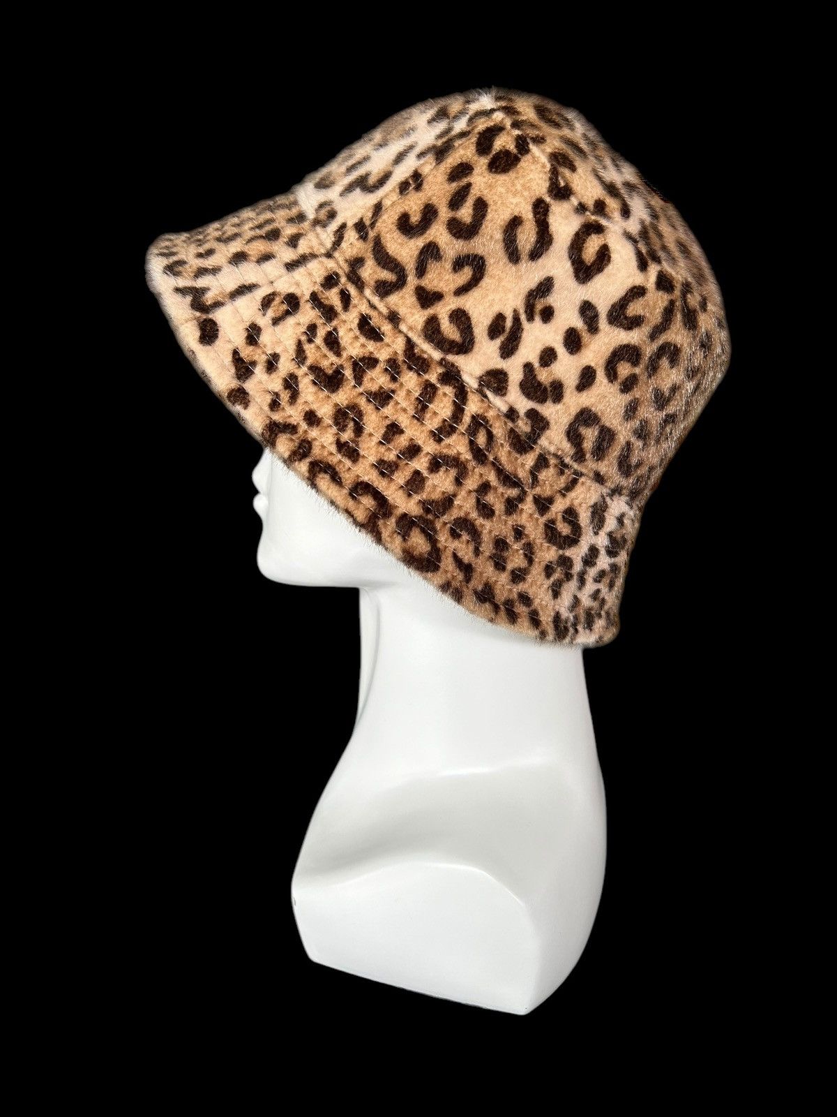 Japanese Brand × Kapital × Vintage Leopard Japanese Style hairy Bucket Hats Rare🎌☠️☠️ Size ONE SIZE - 1 Thumbnail