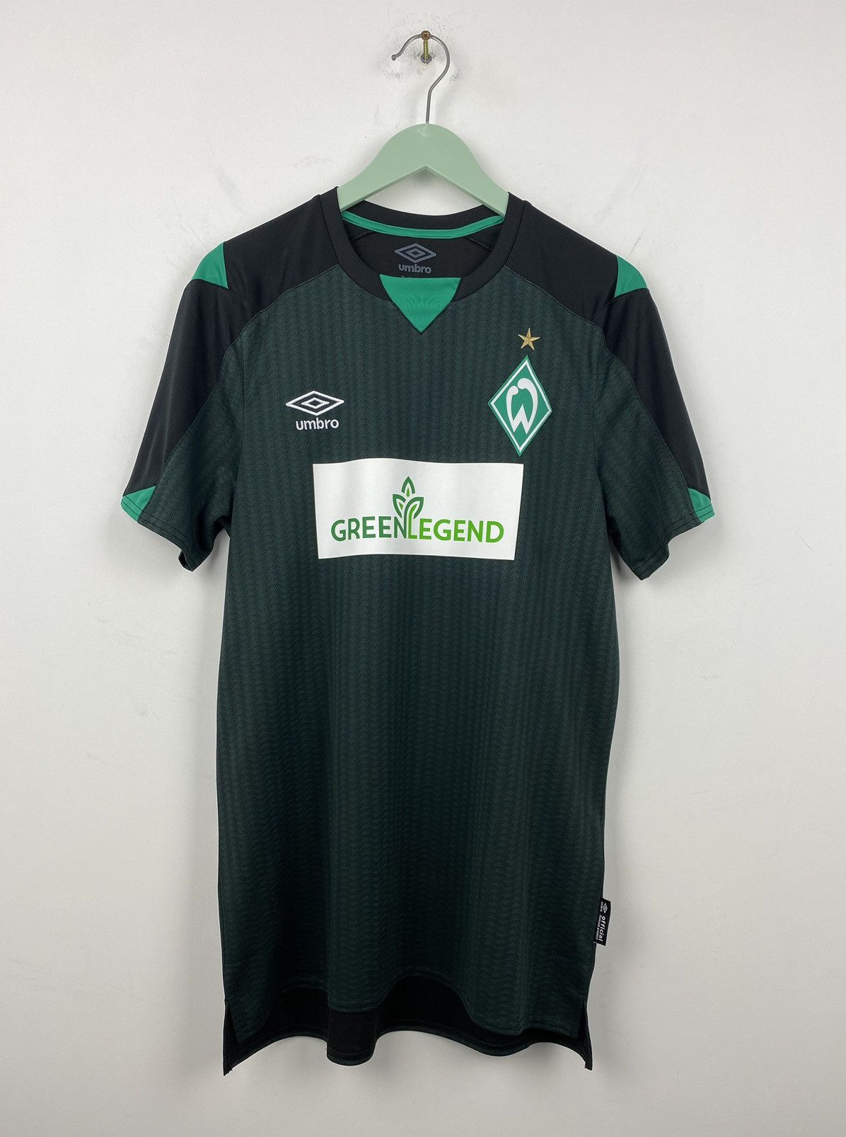 Umbro Werder Bremen 2021 2022 Soccer Football Jersey PSG Milan Size US M / EU 48-50 / 2 - 1 Thumbnail