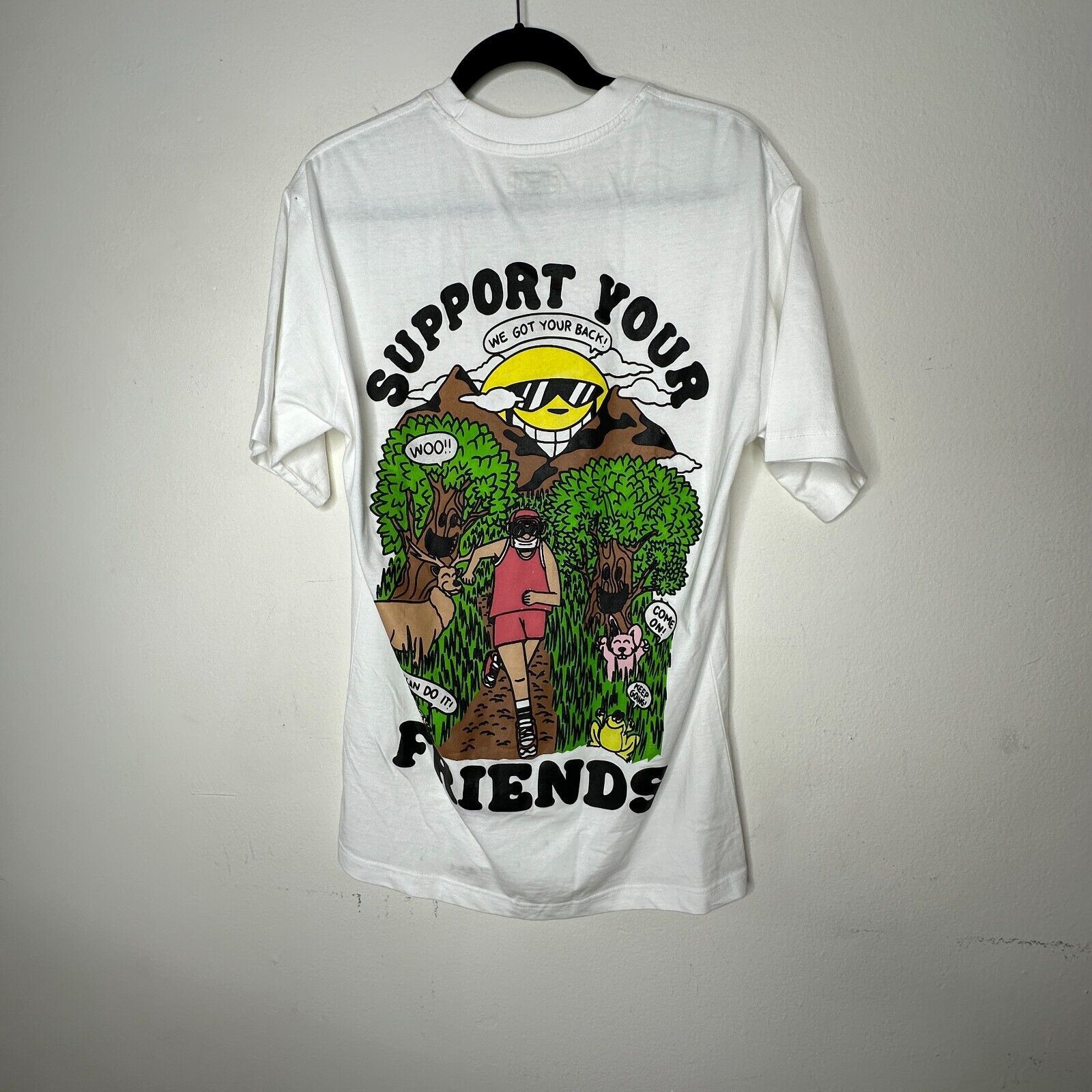 Other Chinatown Market White Support Your Friends T-Shirt Medium Size M / US 6-8 / IT 42-44 - 4 Thumbnail