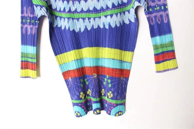 Issey Miyake Issey Miyake size:3 Vintage firework patterned pleated top Size XS / US 0-2 / IT 36-38 - 3 Thumbnail