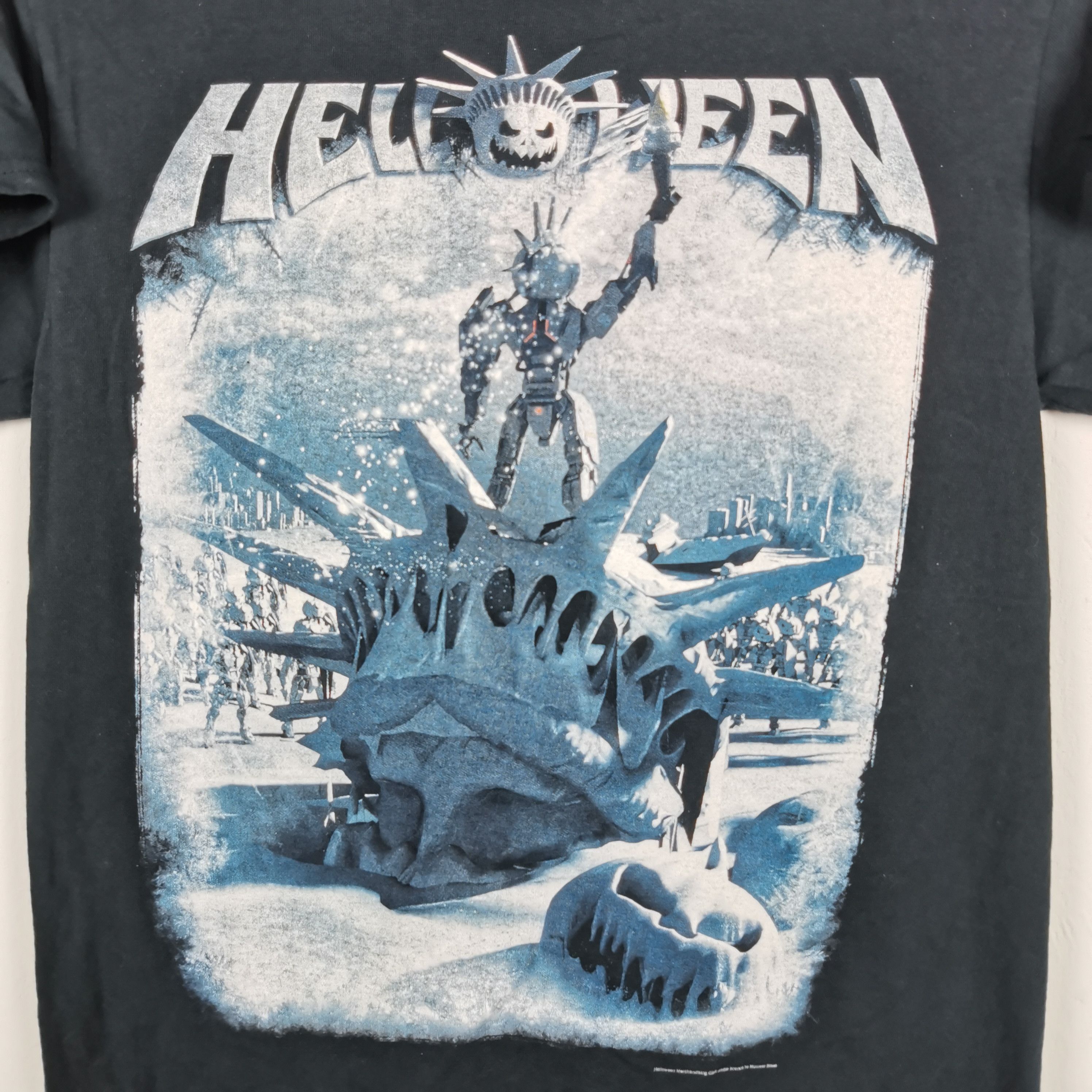 Band Tees Vintage Y2K Helloween T-Shirt Rock Band Tour Crewneck Tee Size US XS / EU 42 / 0 - 5 Thumbnail