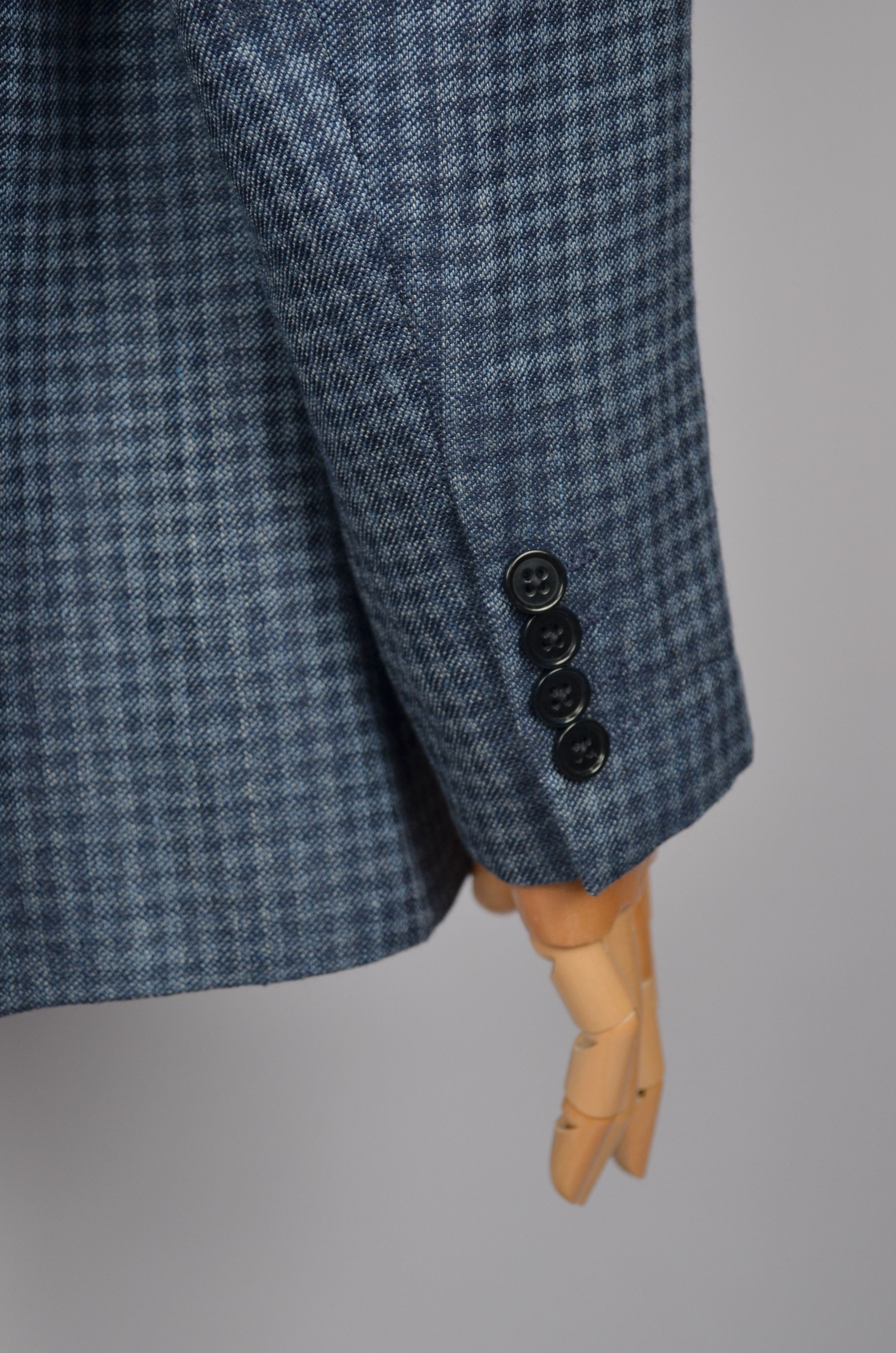 Designer × Emporio Armani Armani Collezioni G Line Linen Wool Jacket Blazer US48 Slim Size 48S - 9 Thumbnail
