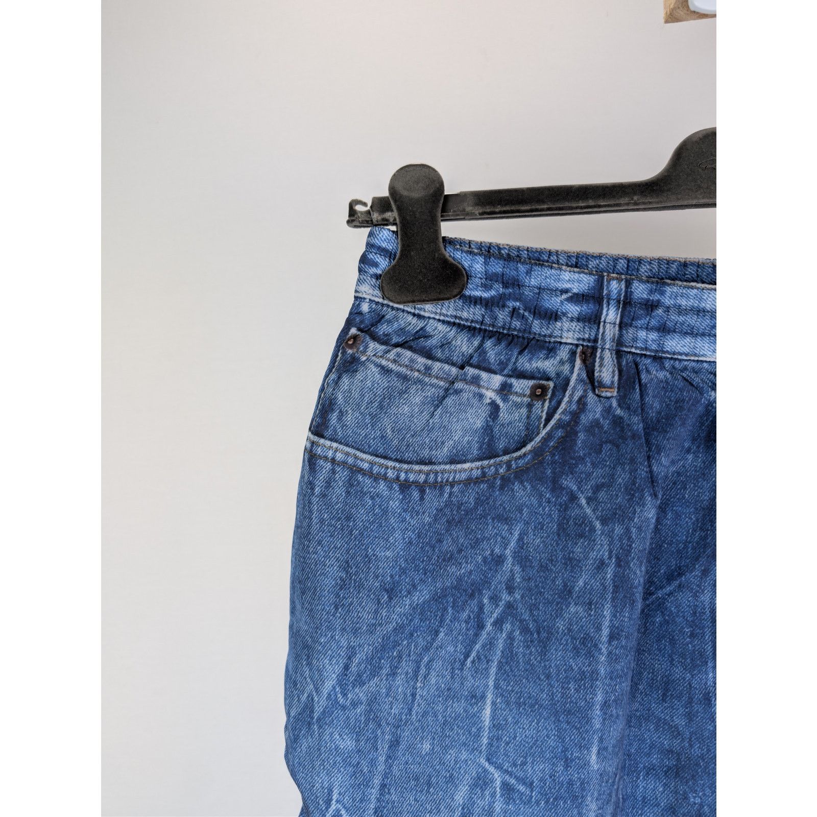 Balenciaga o1rshd1 Trompe L'oeil Swim short in blue Size US 30 / EU 46 - 5 Thumbnail