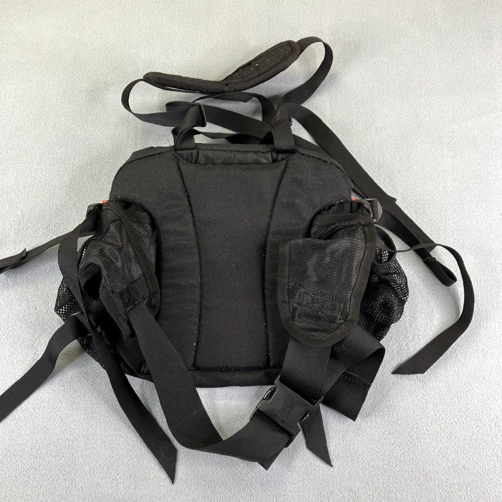 Vintage VINTAGE REI Fanny Pack Belt Bag Outdoor Nylon Black Medium Unisex Travel Hiking Crossbody Size ONE SIZE - 6 Thumbnail