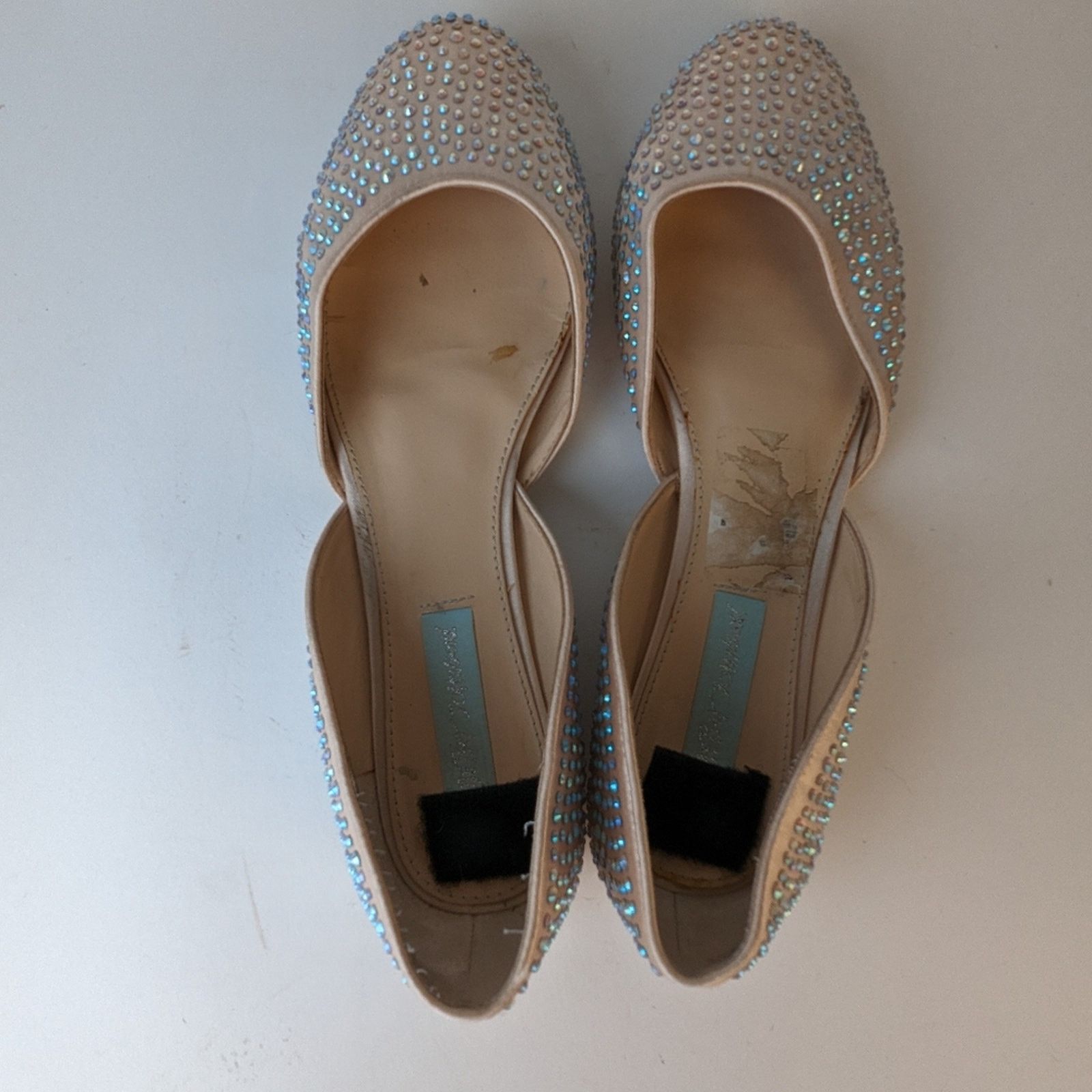 Betsey Johnson Betsey Johnson Jane Satin Rhinestone Flats / 9 Size US 9 / IT 39 - 8 Thumbnail