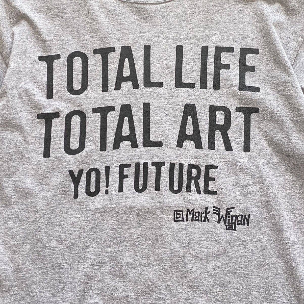 Vintage Vintage 90s Mark Wigan “Total Life Total Art”Tee Size US L / EU 52-54 / 3 - 3 Thumbnail