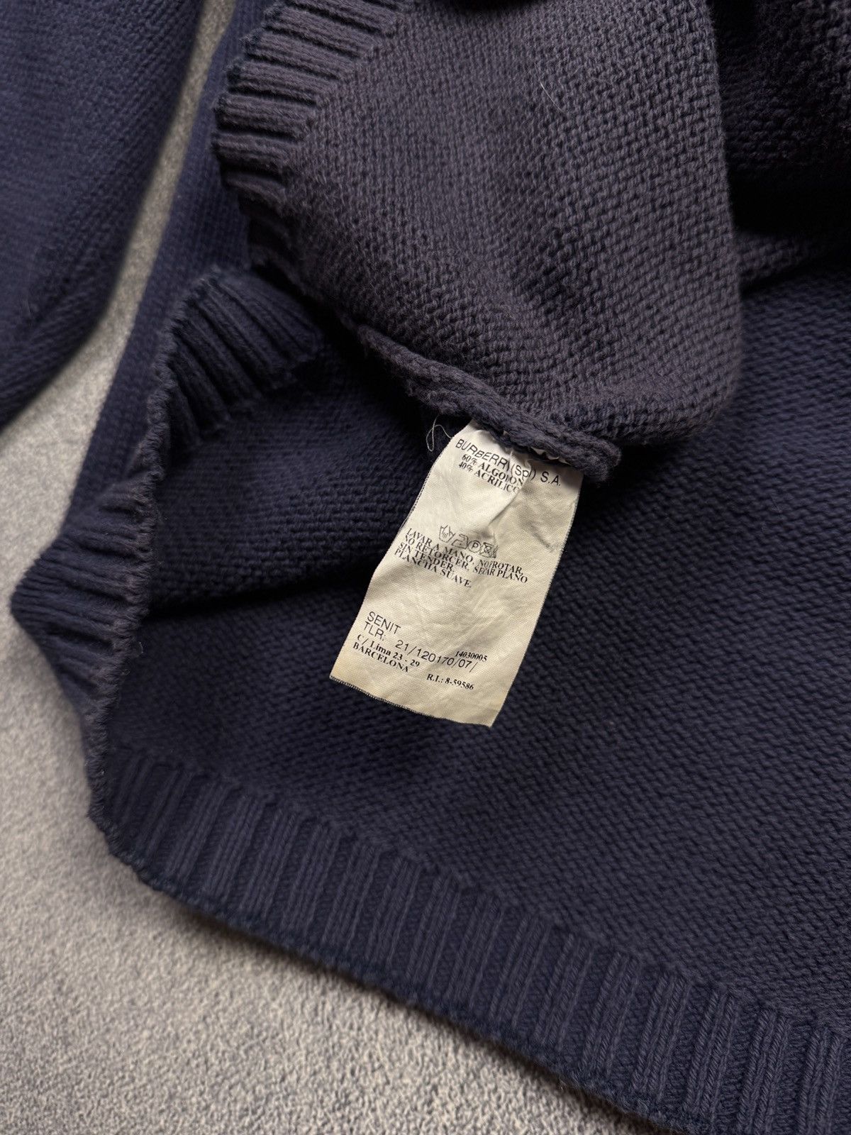 Burberry Burberry London Zip Sweater Jumper Cotton Size US XL / EU 56 / 4 - 11 Thumbnail