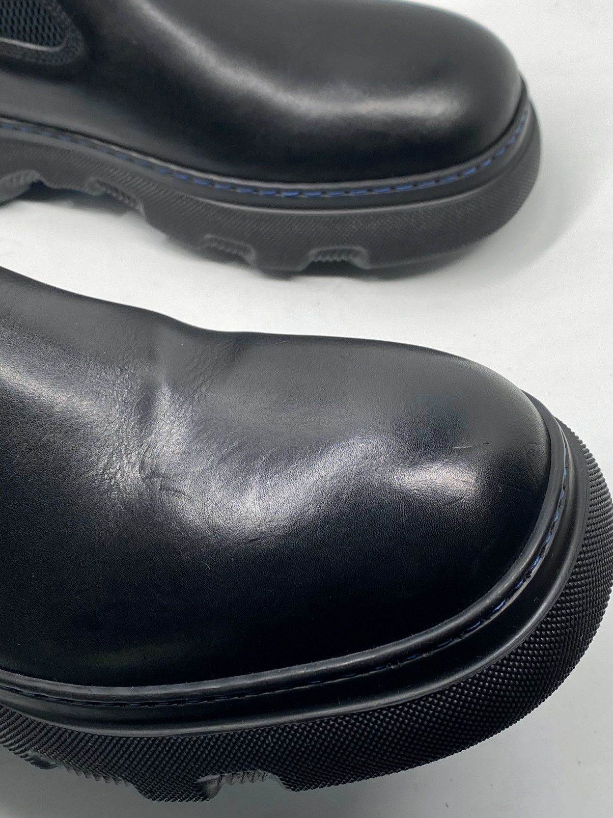 Burberry Burberry leather Chelsea boots size 43/us size 10 Size US 10 / EU 43 - 12 Thumbnail