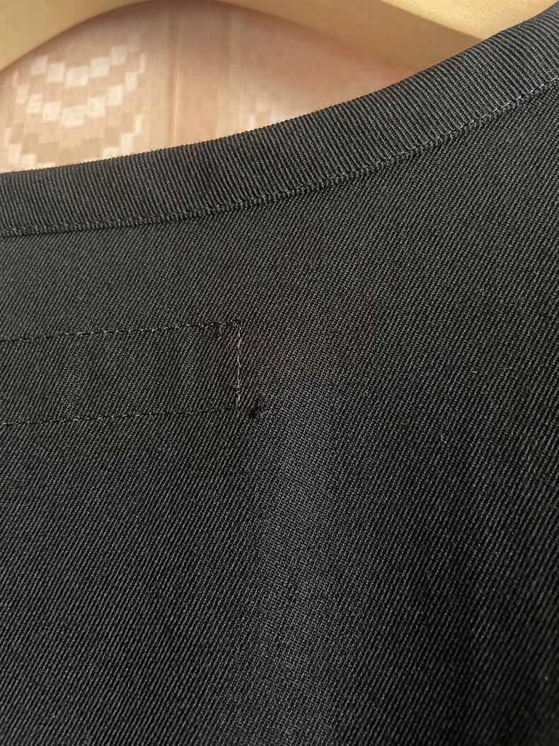 Y's Y's Black Blouse Long Sleeve Size US M / EU 48-50 / 2 - 5 Thumbnail